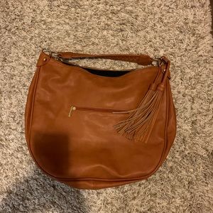 Brown leather Hobo Bag